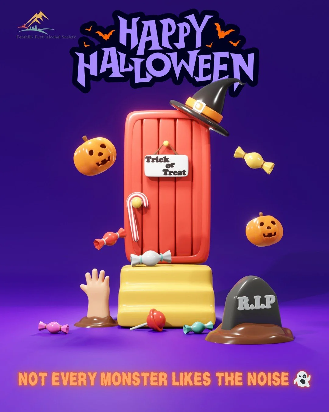 🎃 Halloween is all fun and games&hellip; until the flashing lights, spooky sounds, and itchy costumes hit sensory overload. 😅

For some kids with FASD or sensory sensitivities, all that excitement can feel like a little too much magic at once.

Thi