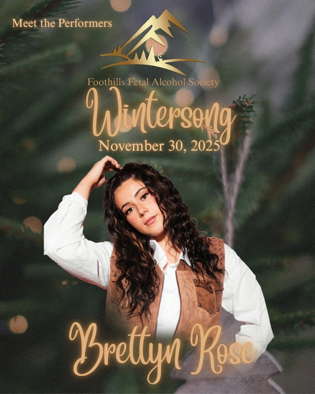🎤 Meet the Performer: Brettyn Rose 🌟

We are so excited to welcome back @brettynrose &mdash; a rising star in Canadian country music with roots right here in Alberta!

This marks the third year in a row that Brettyn has headlined Wintersong, and we