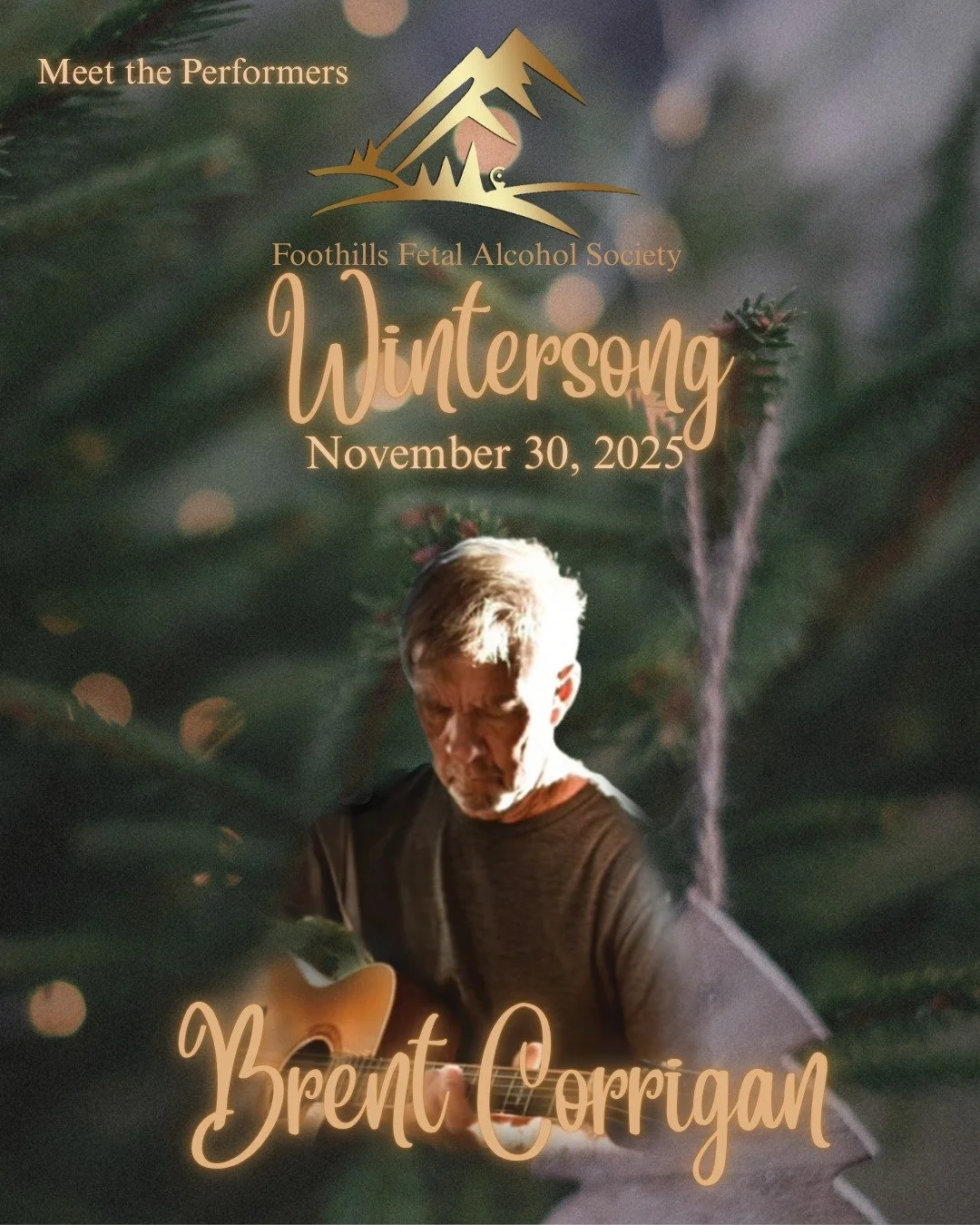 🎤 Meet the Performer: Brent Corrigan 🎶

We are so happy to welcome back @brentcorriganmusic for his third year on the Wintersong stage!

A lifelong musician from right here in High River, Brent has been sharing his love of music for as long as he c