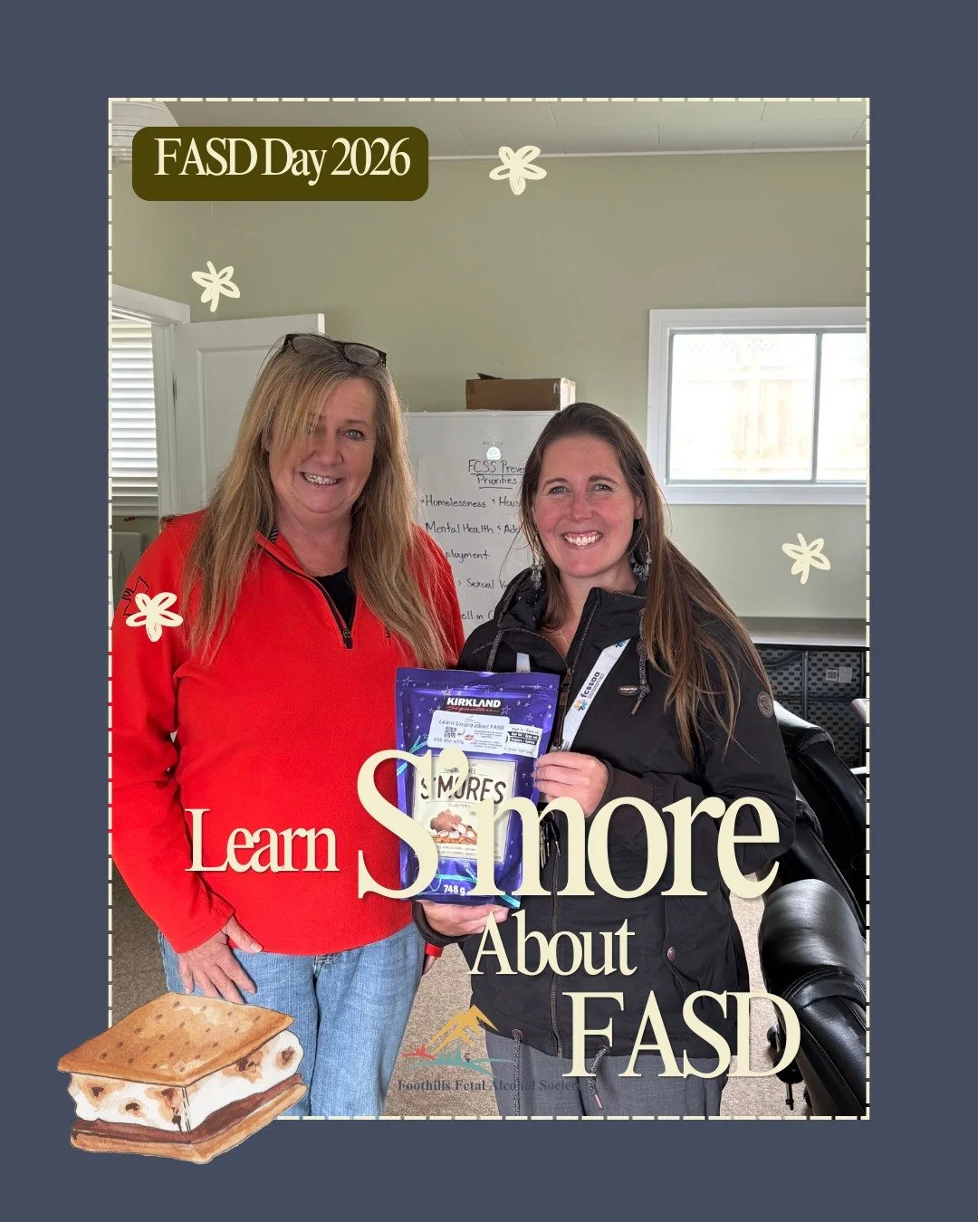 🔥 S&rsquo;MORE LEARNING ON THE ROAD!

Our Learn S&rsquo;More About FASD tour made a sweet stop at Cremona FCSS!

A bag of s&rsquo;mores might get us through the door 😉, but the real reason for these visits is to keep conversations about FASD going 