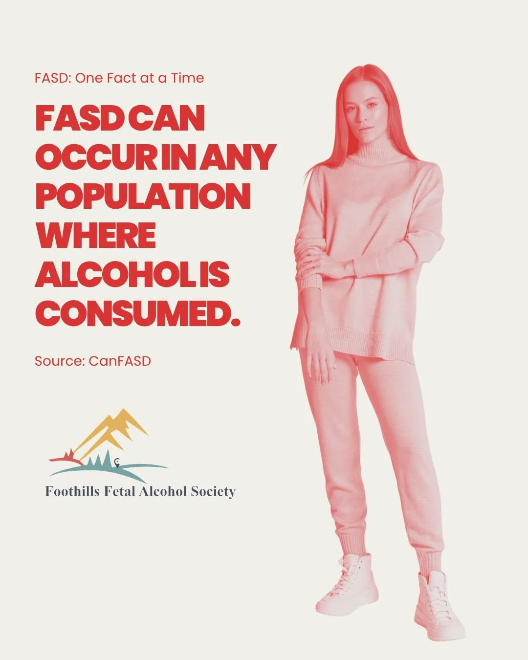FASD DOESN&rsquo;T HAVE A &ldquo;TYPE.&rdquo;

FASD can occur in any population where alcohol is consumed. It is not associated with one particular social, ethnic or cultural group.

Stereotypes about who is affected by FASD can create stigma &mdash;