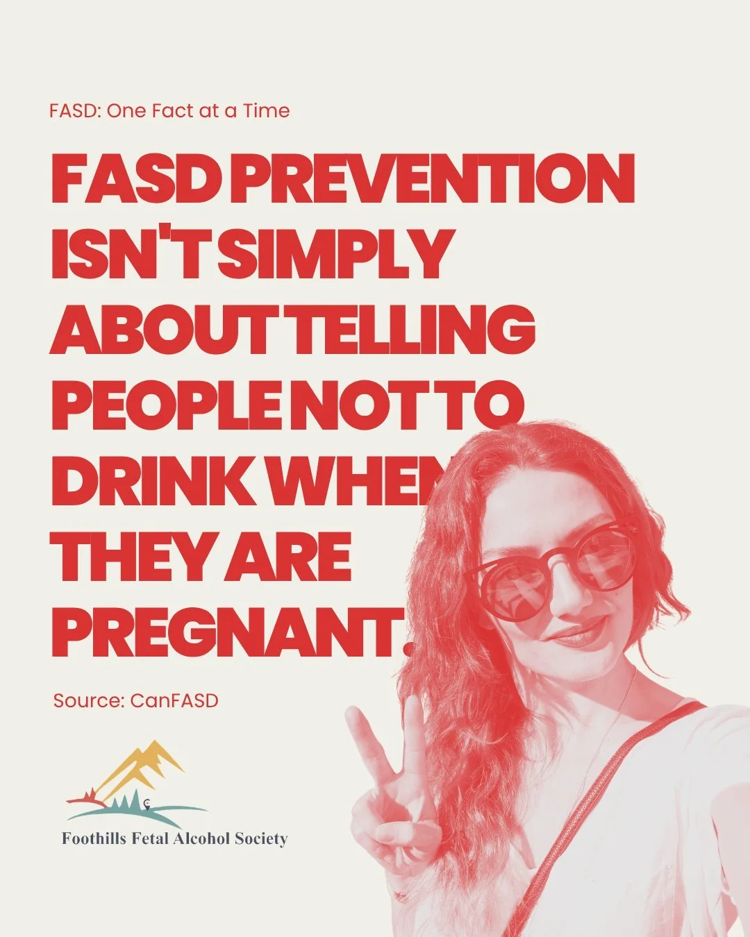 FASD prevention is about more than simply telling someone not to drink during pregnancy. 💛

Canadian experts describe four interconnected levels of FASD prevention &mdash; beginning with broad public awareness and education, and extending to convers