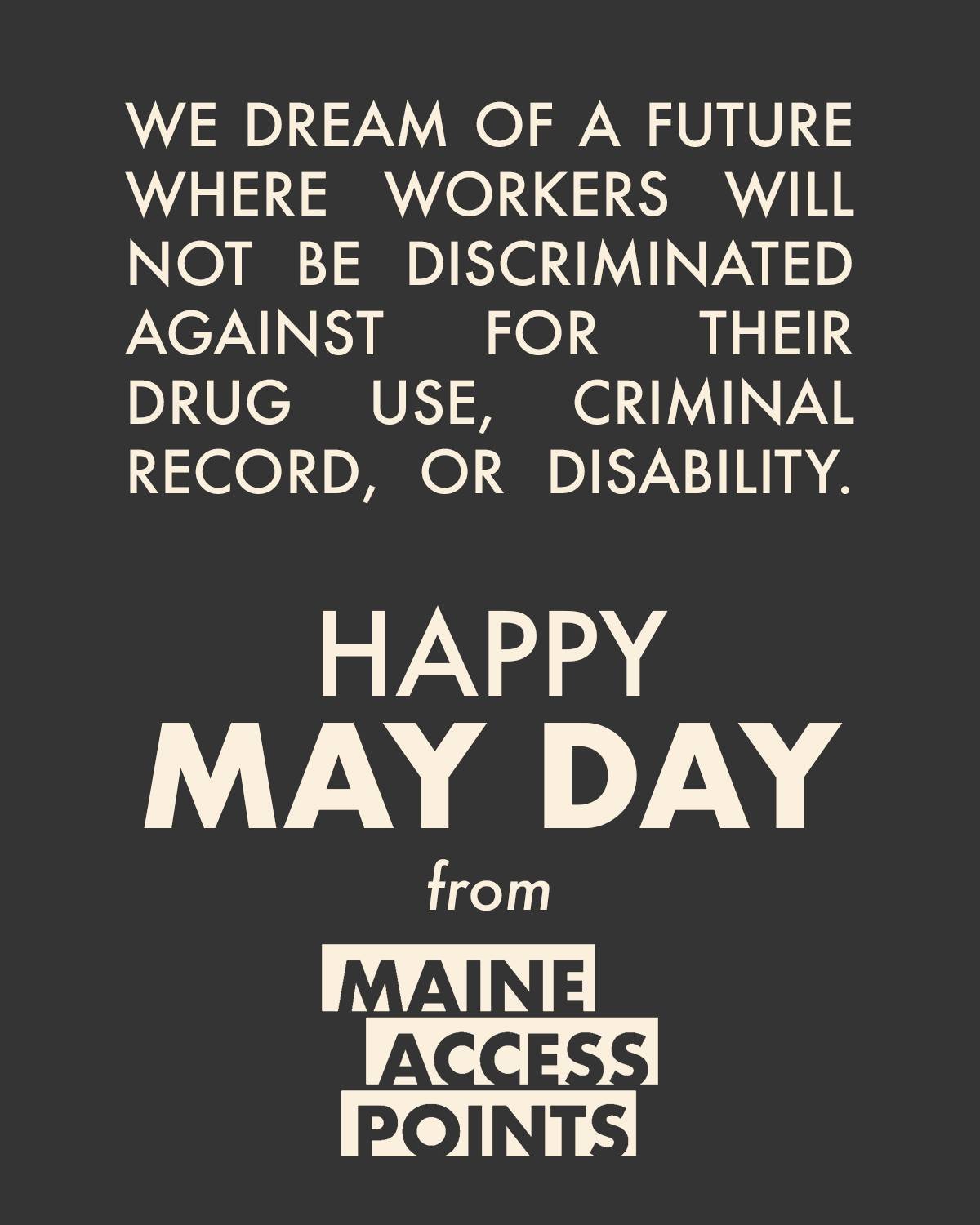Living wages and humane working conditions for all! Solidarity Forever!