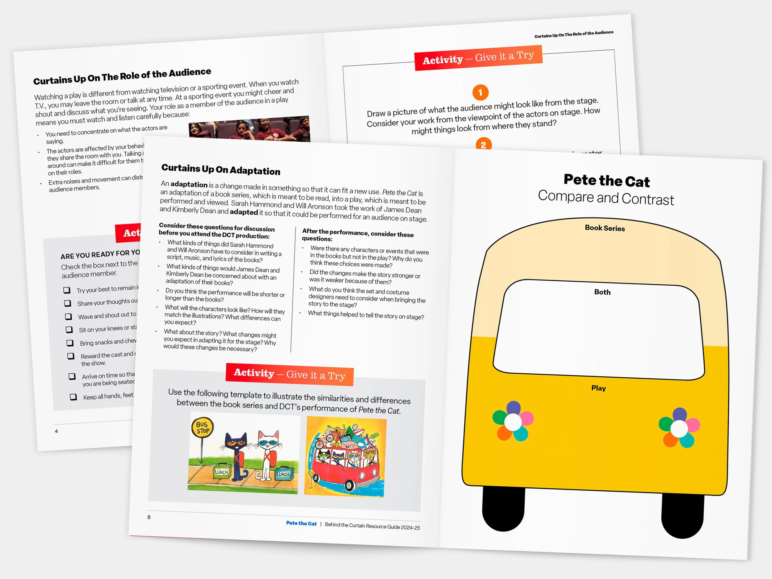  Digital student matinee study guide (flip book on  issuu.com ) 
