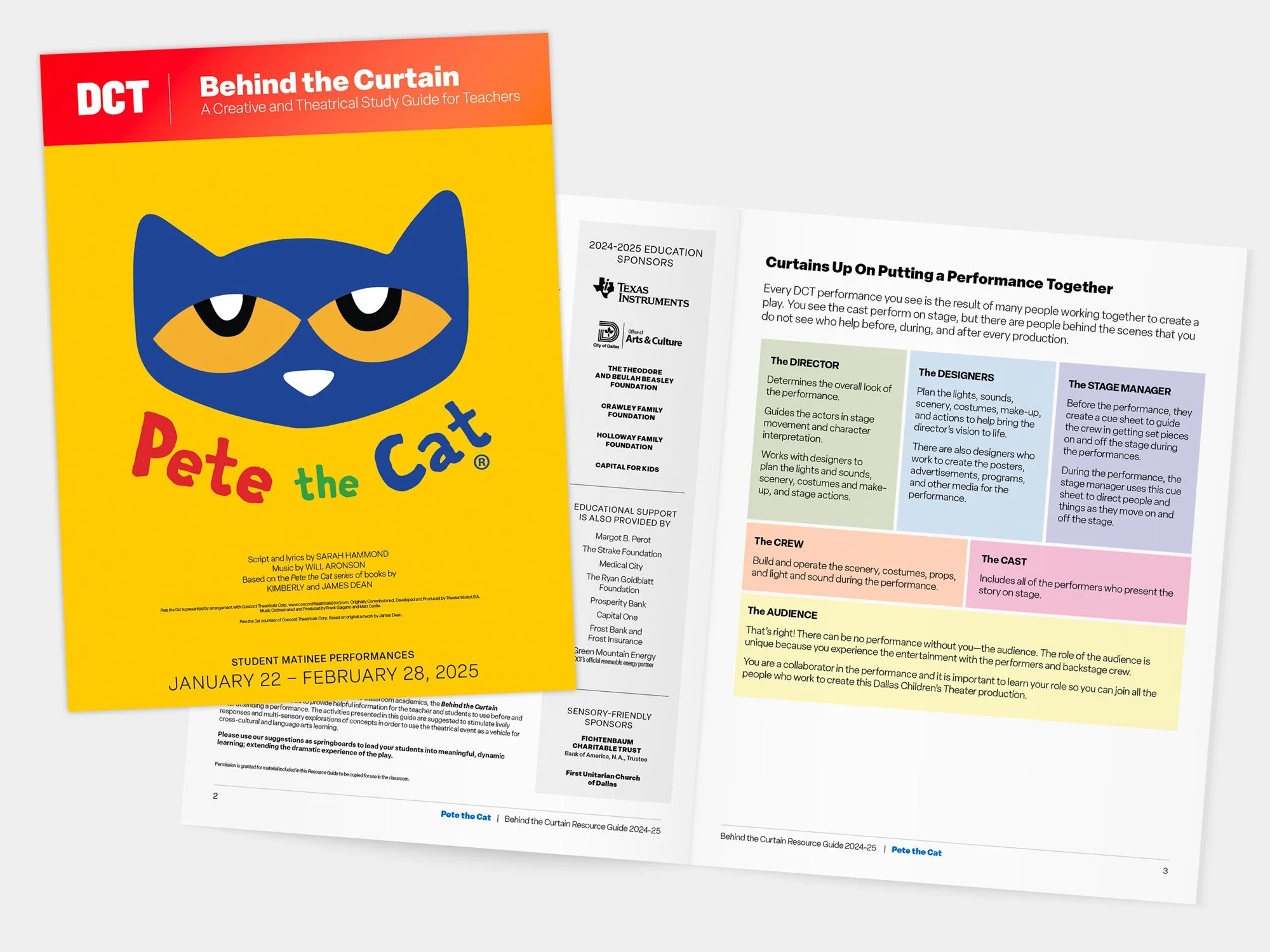  Digital student matinee study guide (flip book on  issuu.com ) 