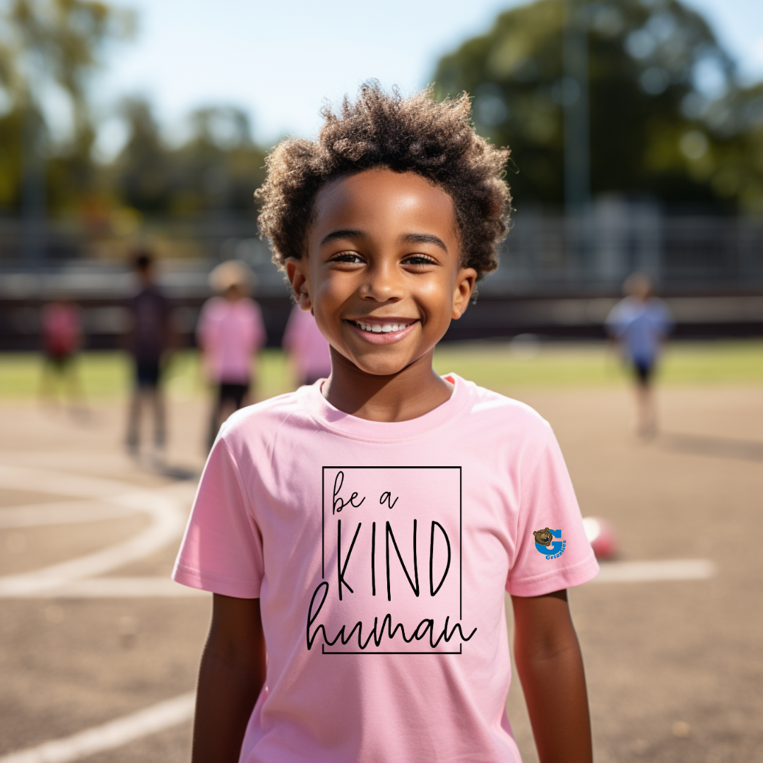 Be a Kind Human. Toddler Sizes.