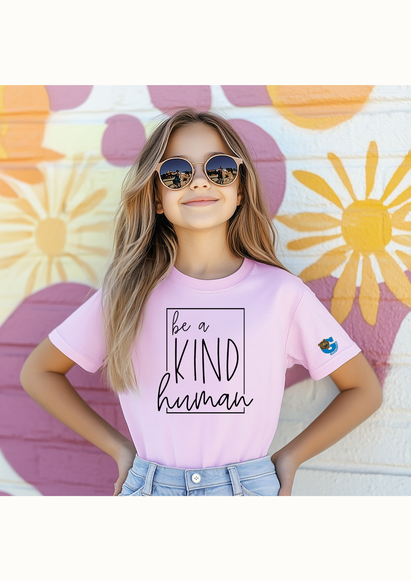 Be a Kind Human. Youth Sizes.
