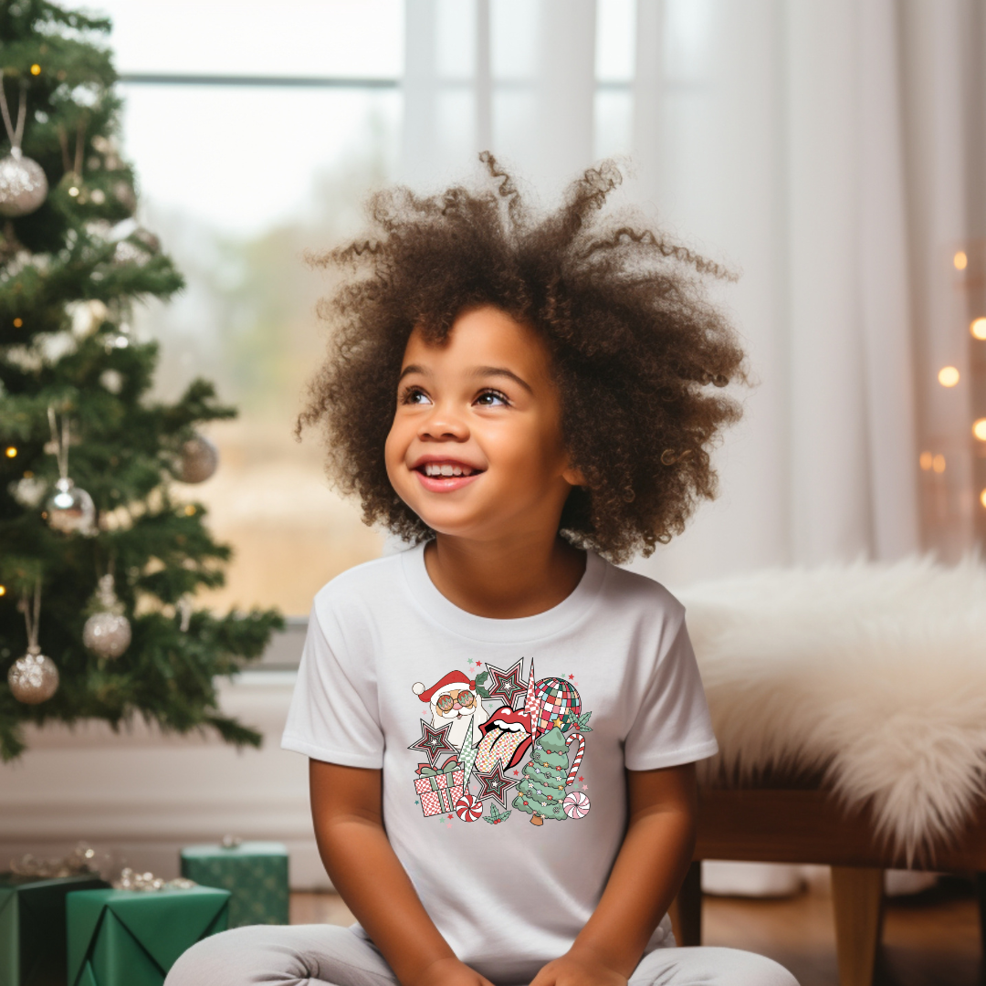 Rock'in around the Christmas tree. Youth.