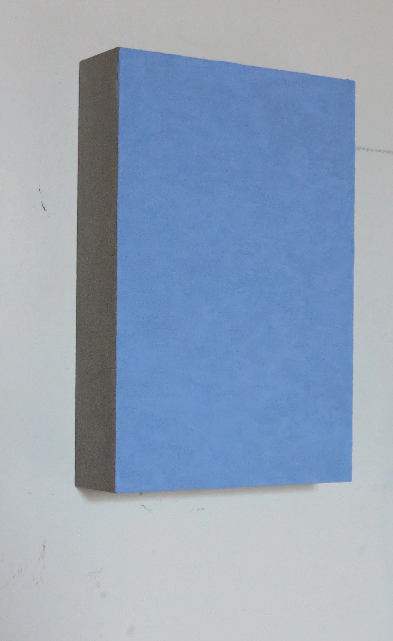   Azzuro , 2016  Pigment on sandstone  21 x 15 cm 