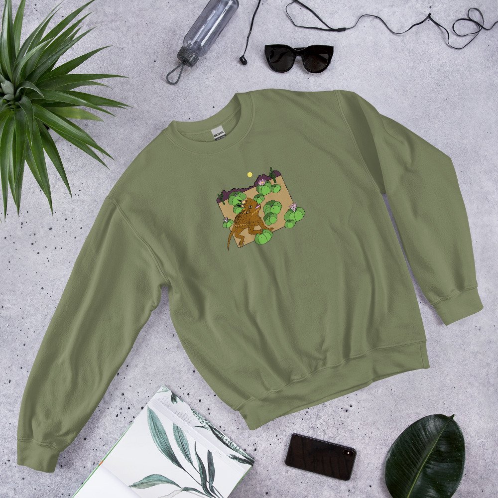 unisex-crew-neck-sweatshirt-military-green-front-65ea6cdc5cb7f.jpg