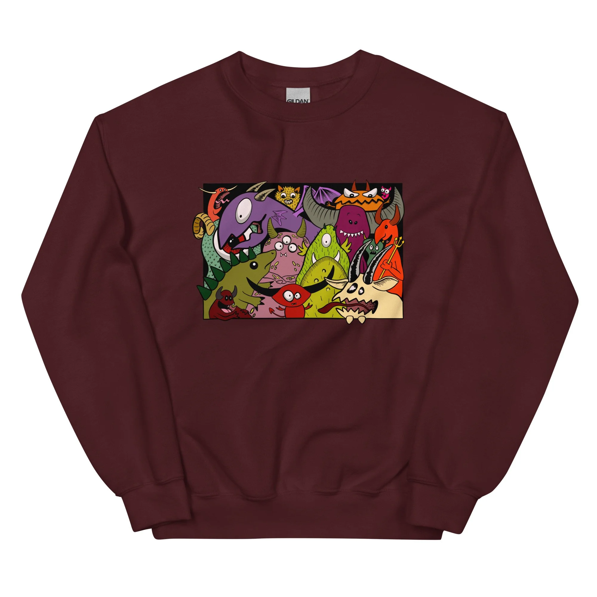 unisex-crew-neck-sweatshirt-maroon-front-65ee55b793880.jpg