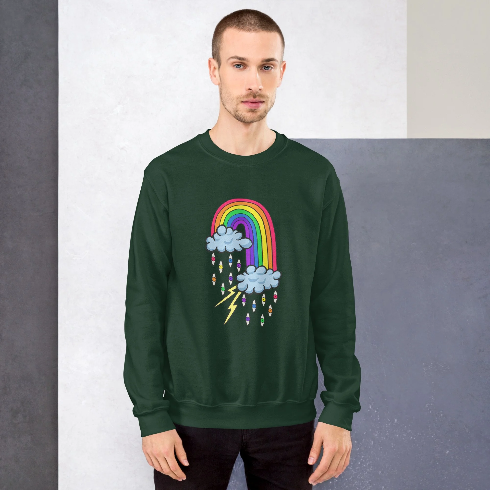 unisex-crew-neck-sweatshirt-forest-green-front-66de17ee5160d.jpg