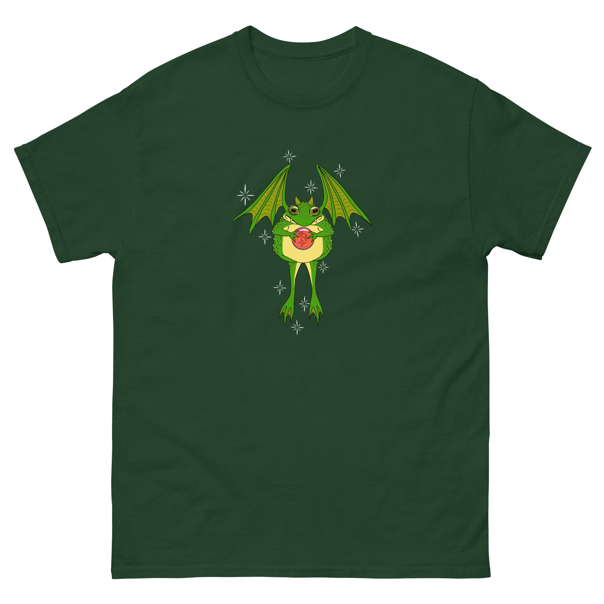 unisex-classic-tee-forest-green-front-69f9388f150b2.jpg