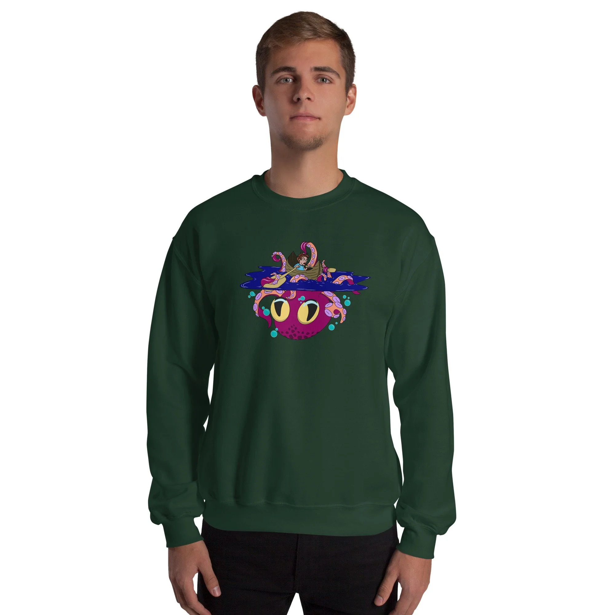 unisex-crew-neck-sweatshirt-forest-green-front-69fa051ab3792.jpg