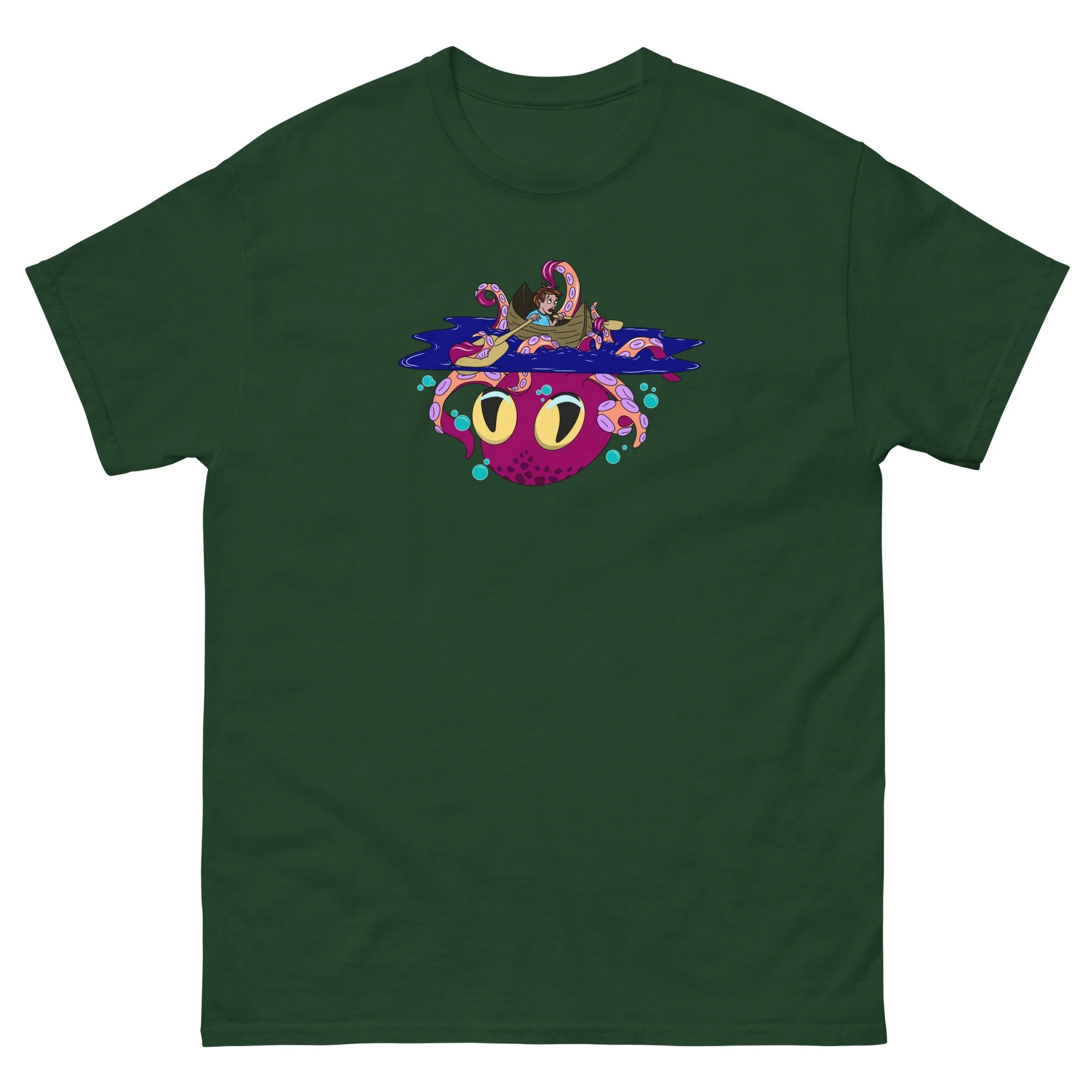 unisex-classic-tee-forest-green-front-69fa05903d89c.jpg