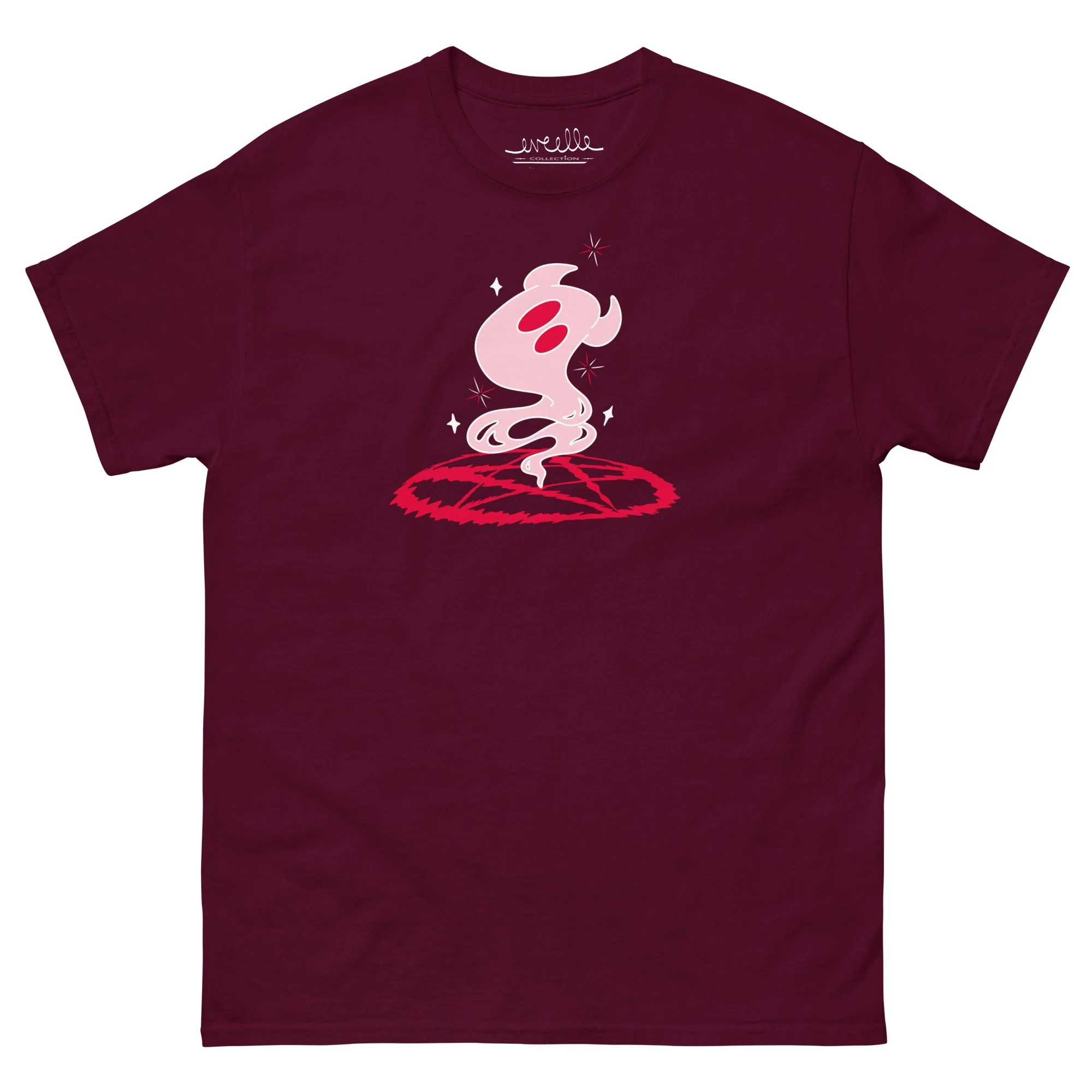 unisex-classic-tee-maroon-front-6a7377d02bb64.jpg