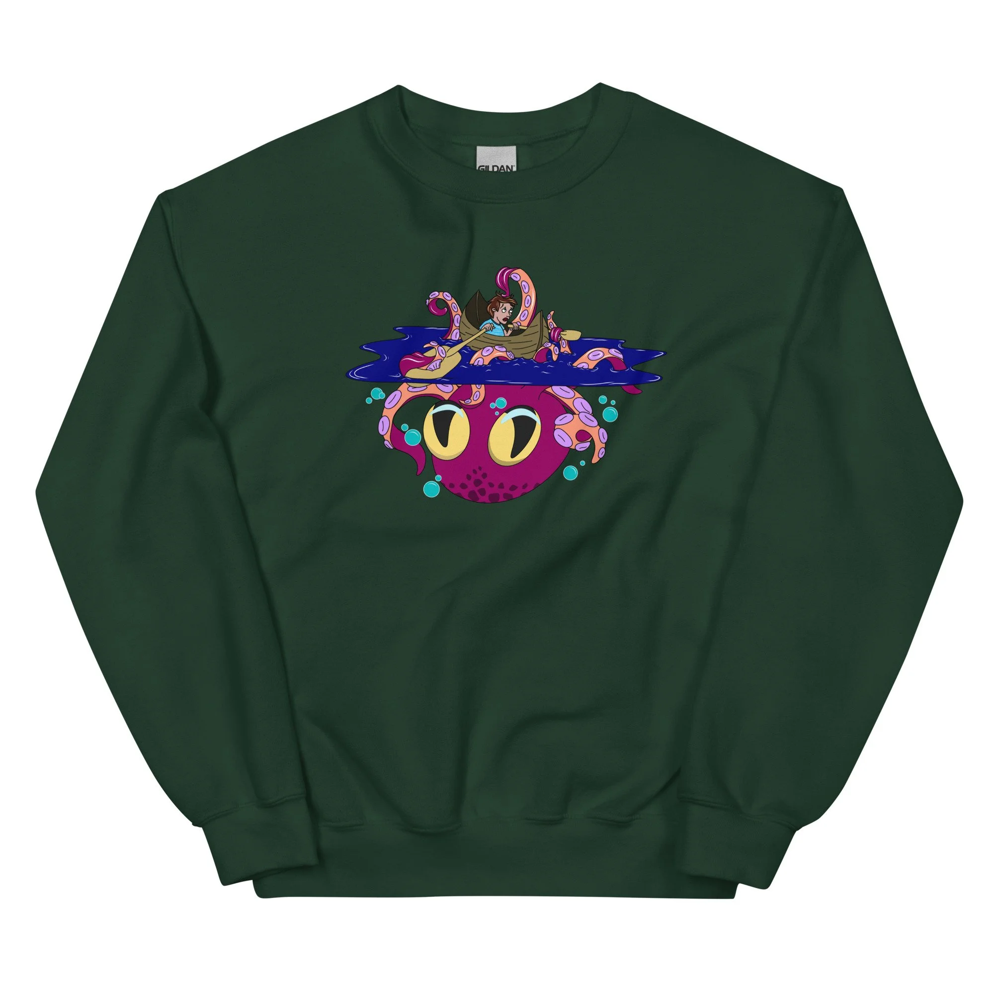 unisex-crew-neck-sweatshirt-forest-green-front-6a7384e8598d0.jpg