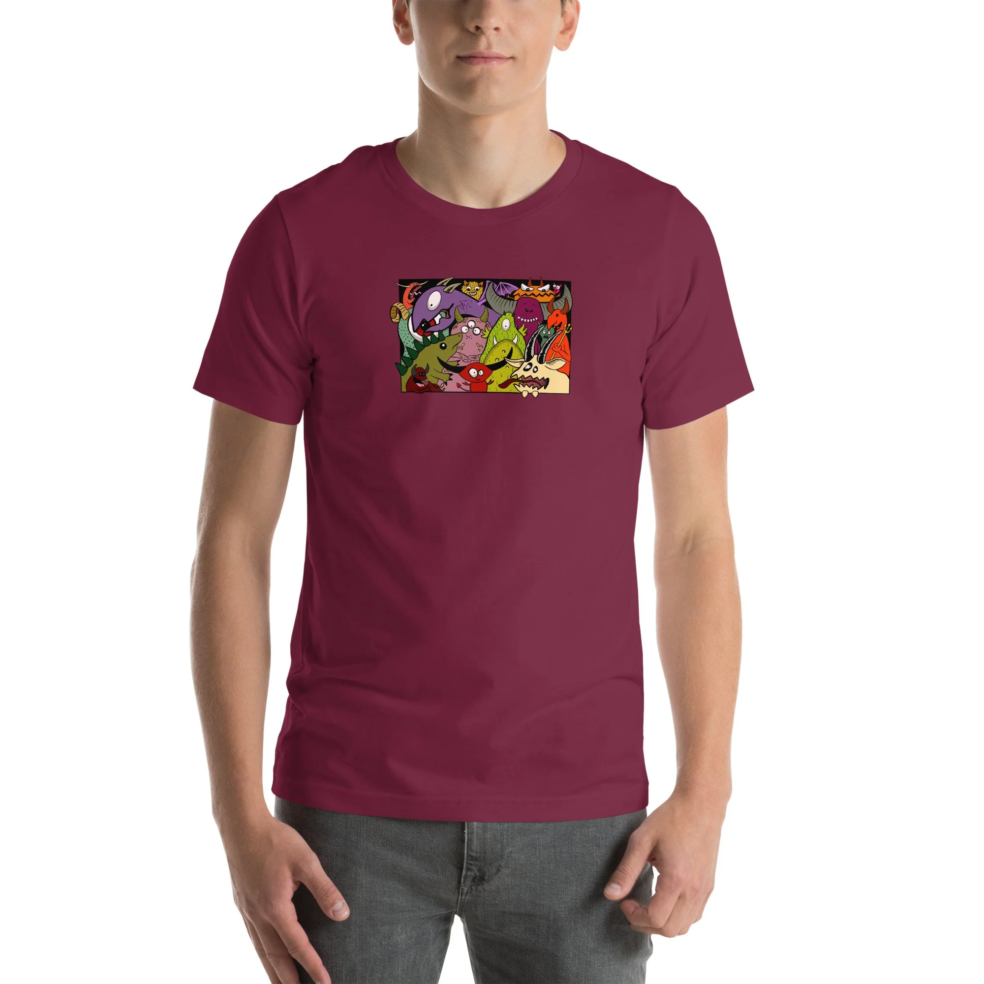 unisex-staple-t-shirt-maroon-front-6a738e85d7424.jpg