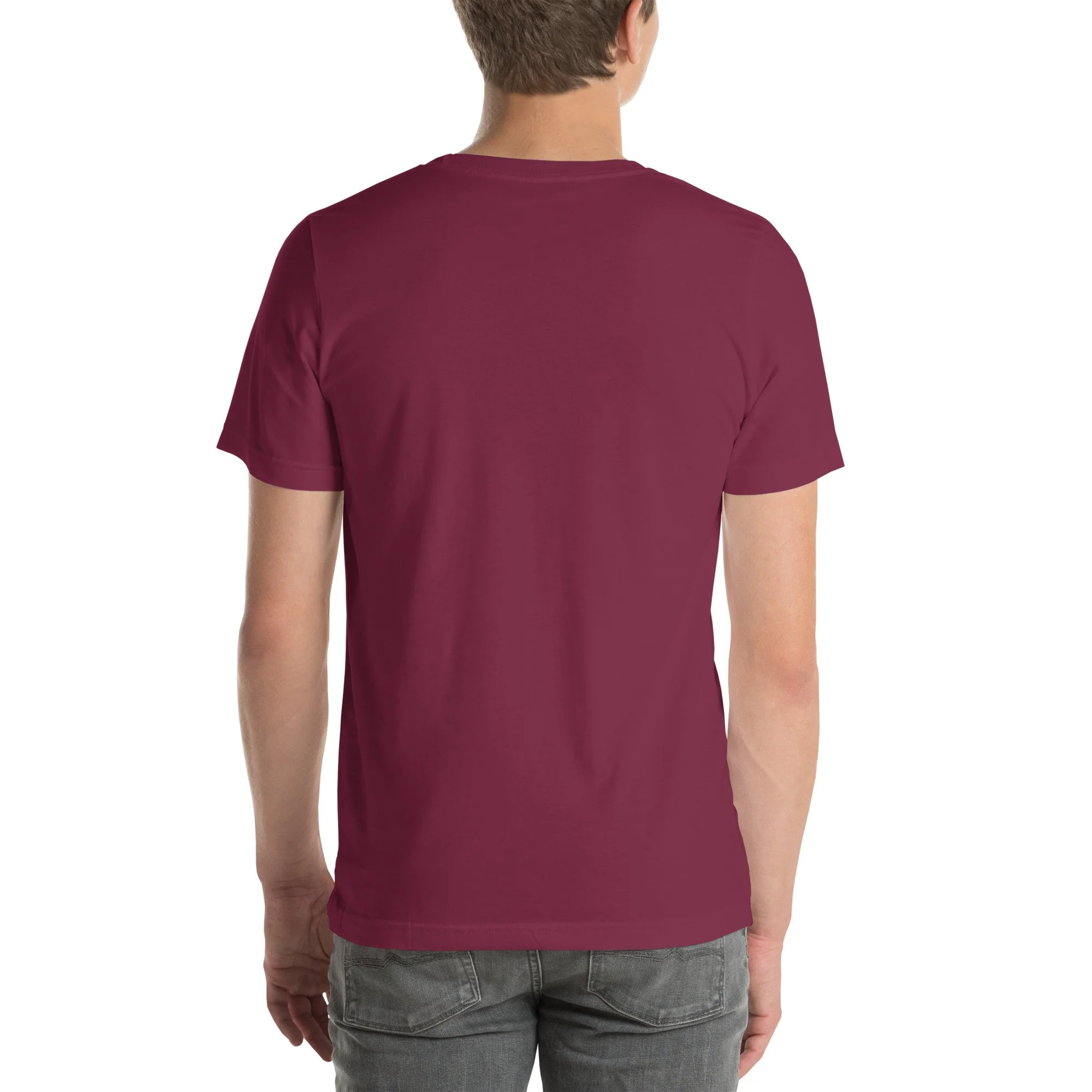 unisex-staple-t-shirt-maroon-back-6a738e85d86eb.jpg