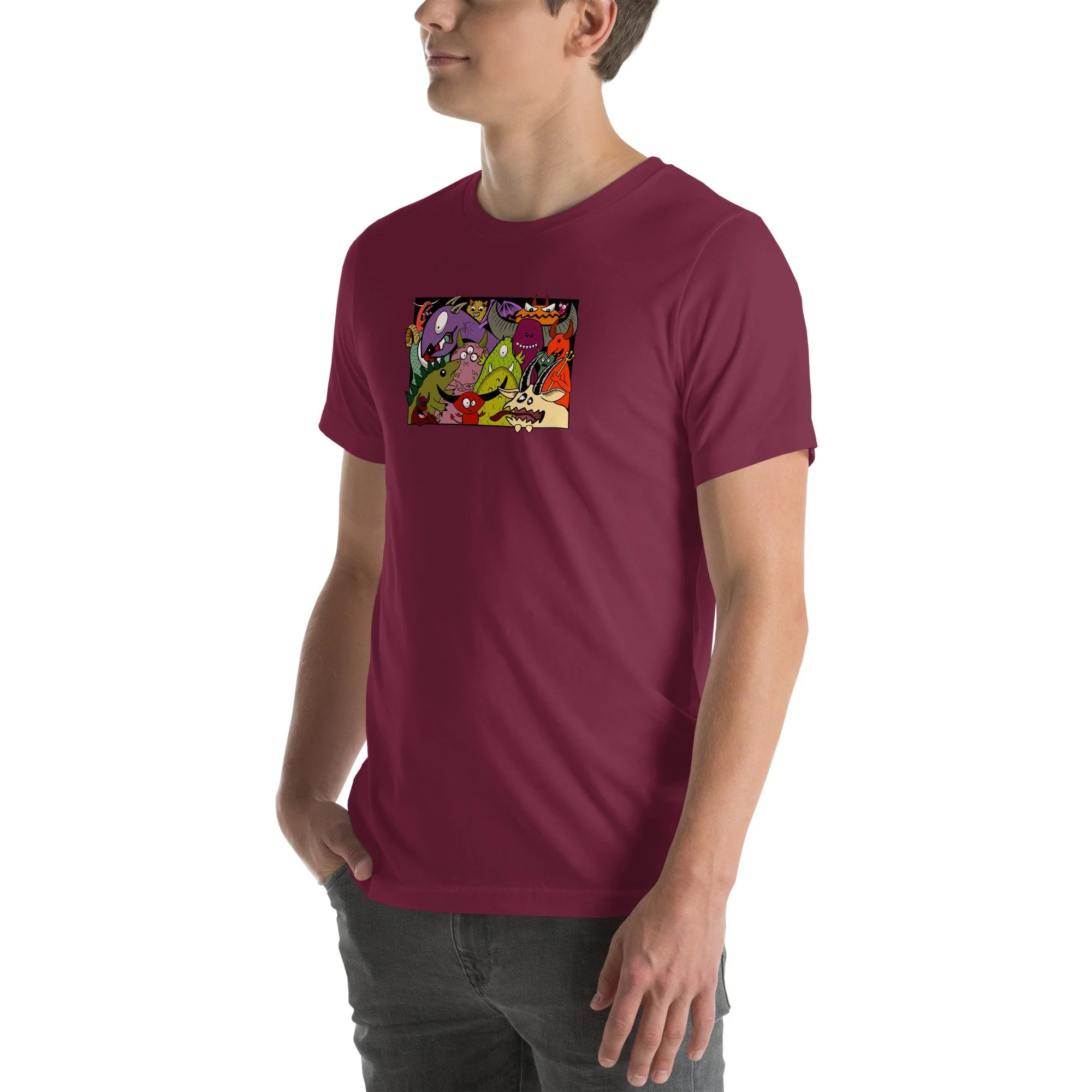 unisex-staple-t-shirt-maroon-left-front-6a738e85dad38.jpg