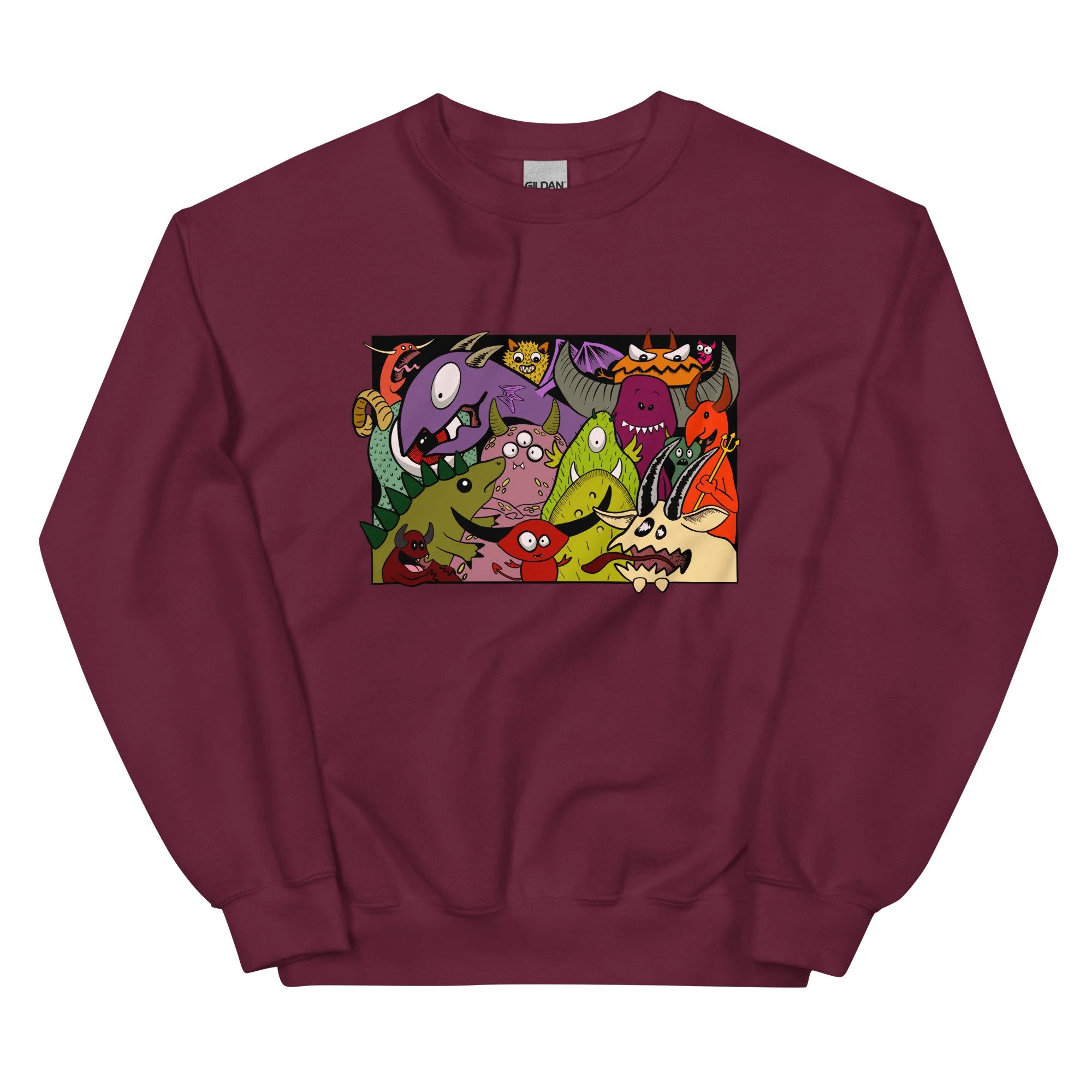 unisex-crew-neck-sweatshirt-maroon-front-6a738edf8e902.jpg