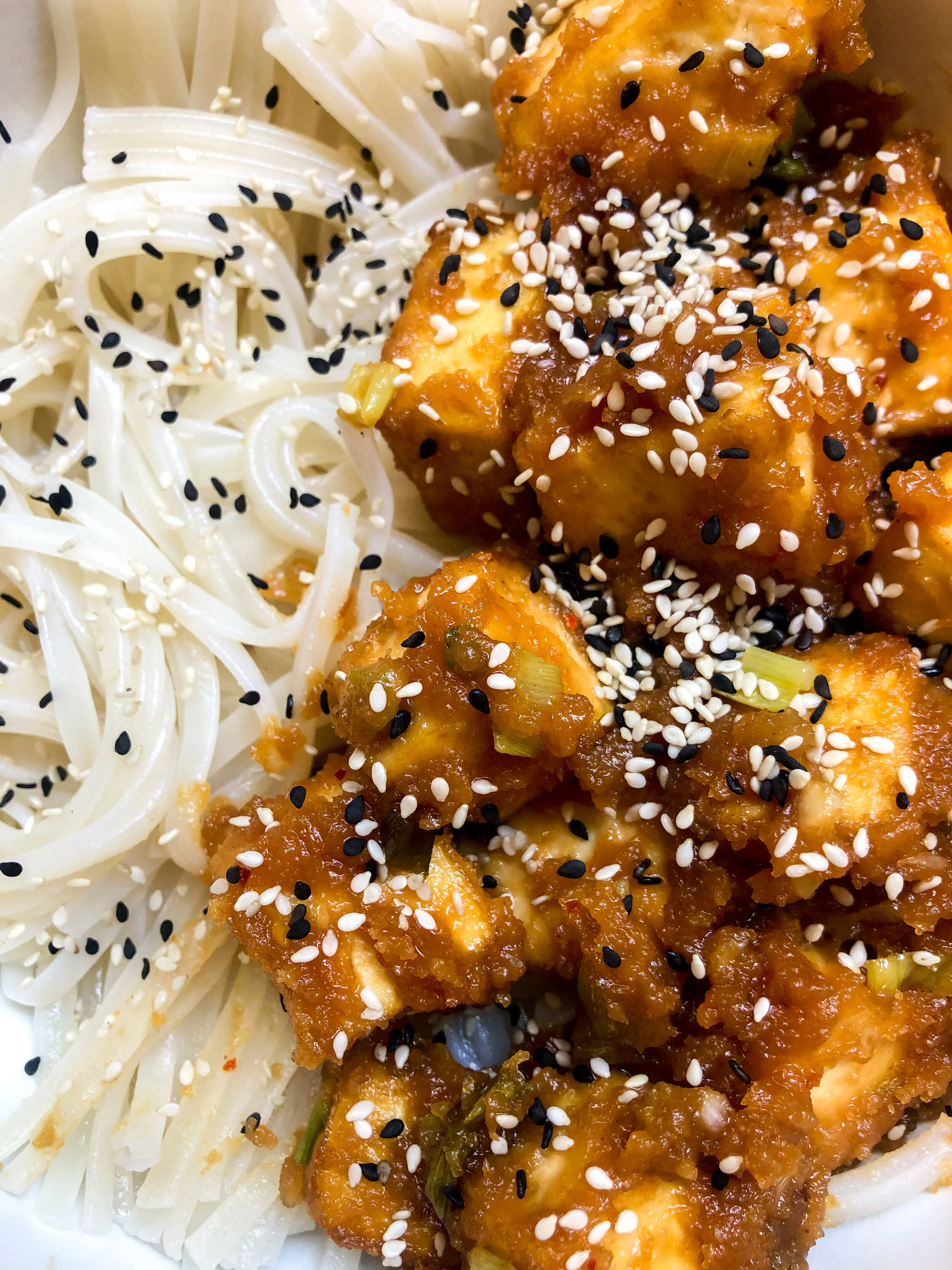 Crispy Sweet & Spicy Tofu