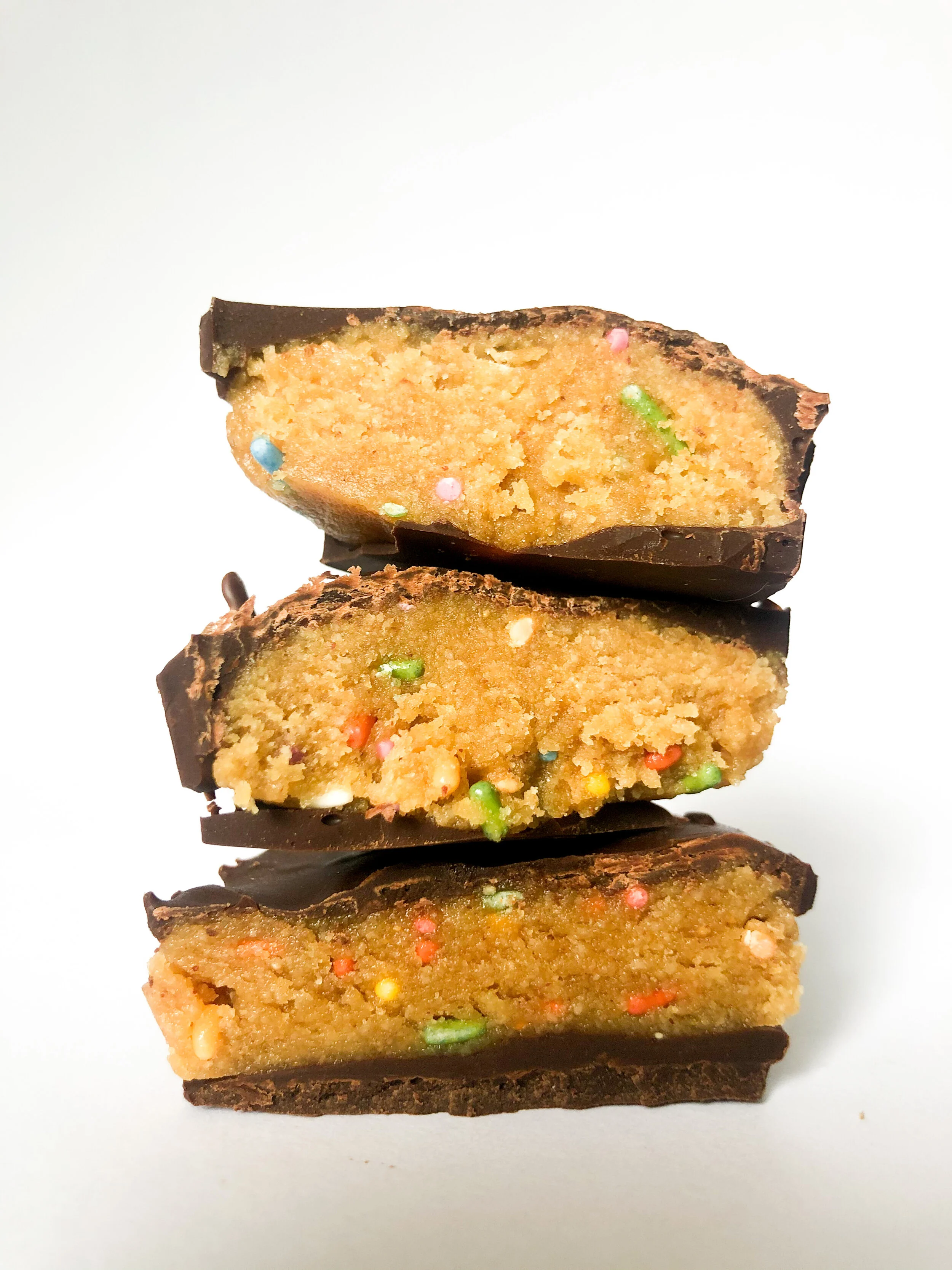 Chocolate Peanut Butter Funfetti Cups
