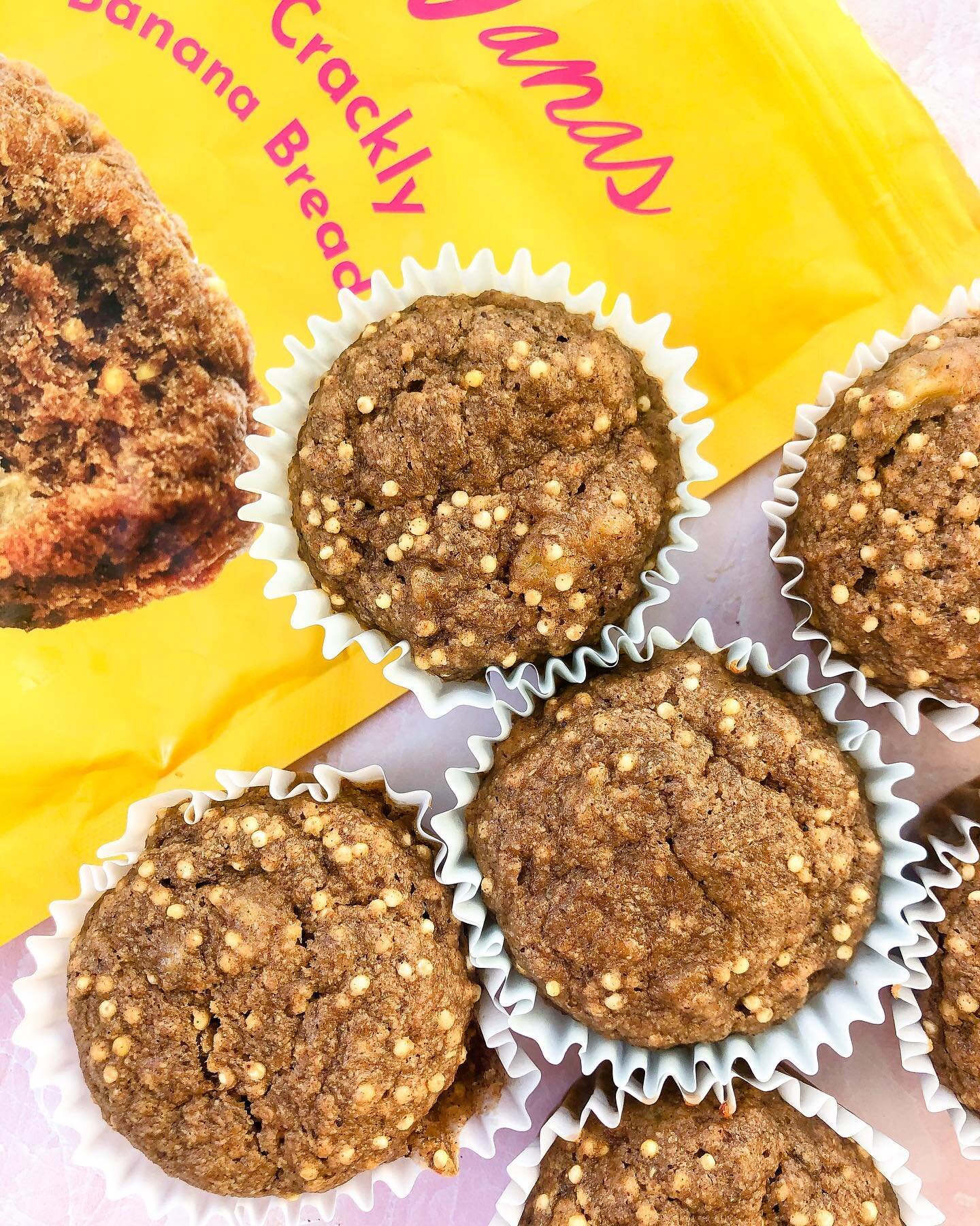 Showing some MAJOR appreciation for truly one of my favorite products I&rsquo;ve been using the past few months: @go_nanas banana bread mixes!!!!! 

They&rsquo;re so easy and bring allll the banana bread flavor, and not to mention @go_nanas is a wome