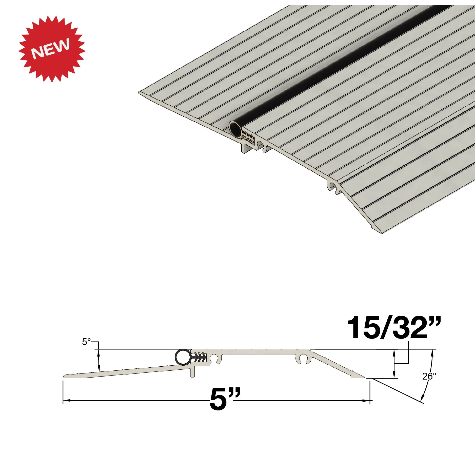 Thresholds Residential Outswing Bump — Merit Aluminum Products