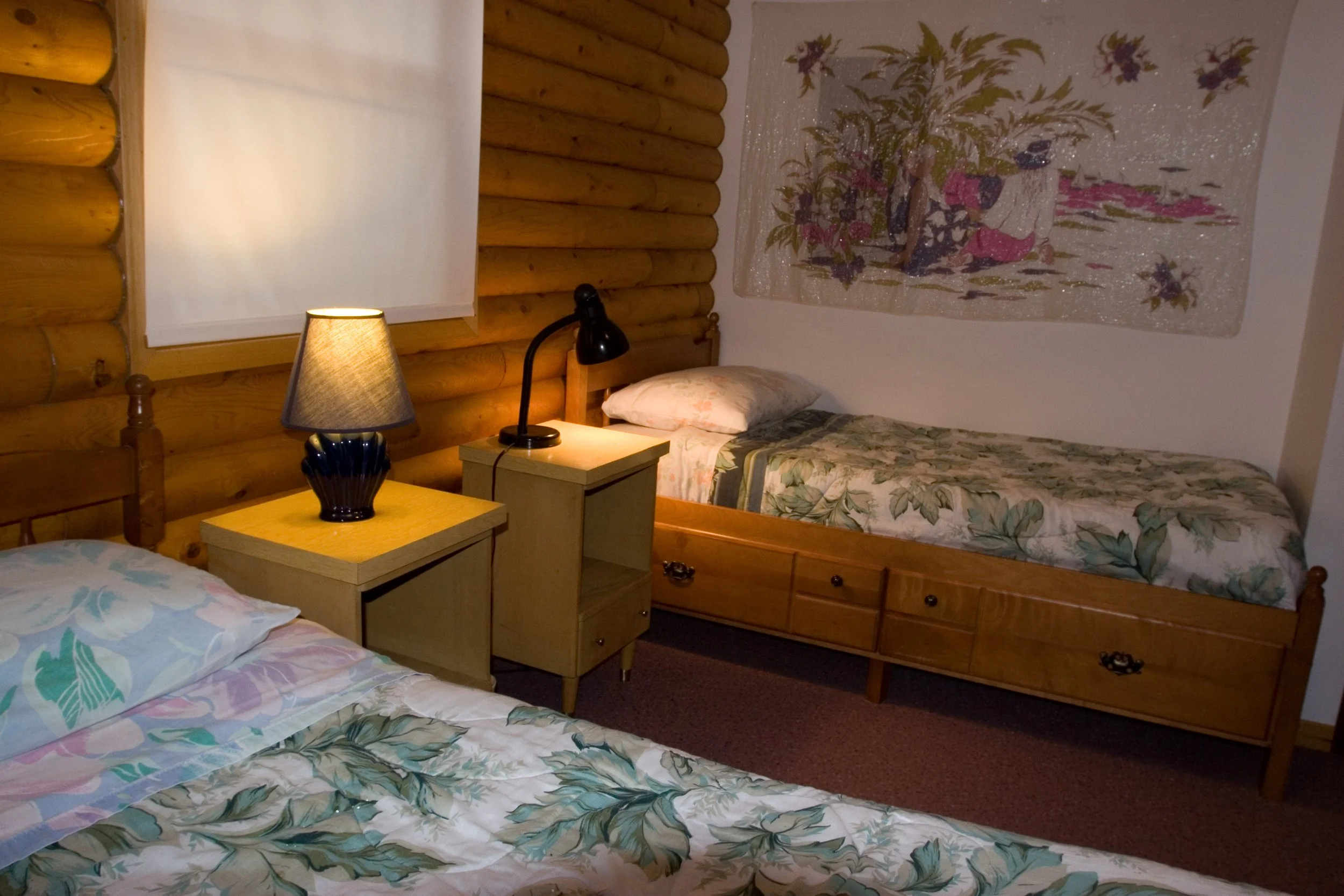 singlebeds log cottage (2).JPG