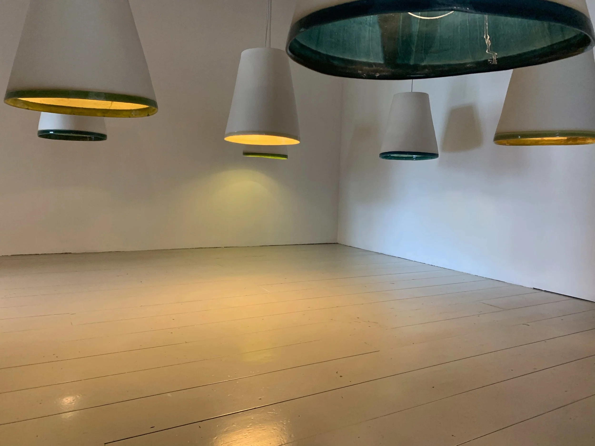  Fra separatutstillingen til Martin Woll Godal: “Volum”.  Foto: Victoria Solberg 