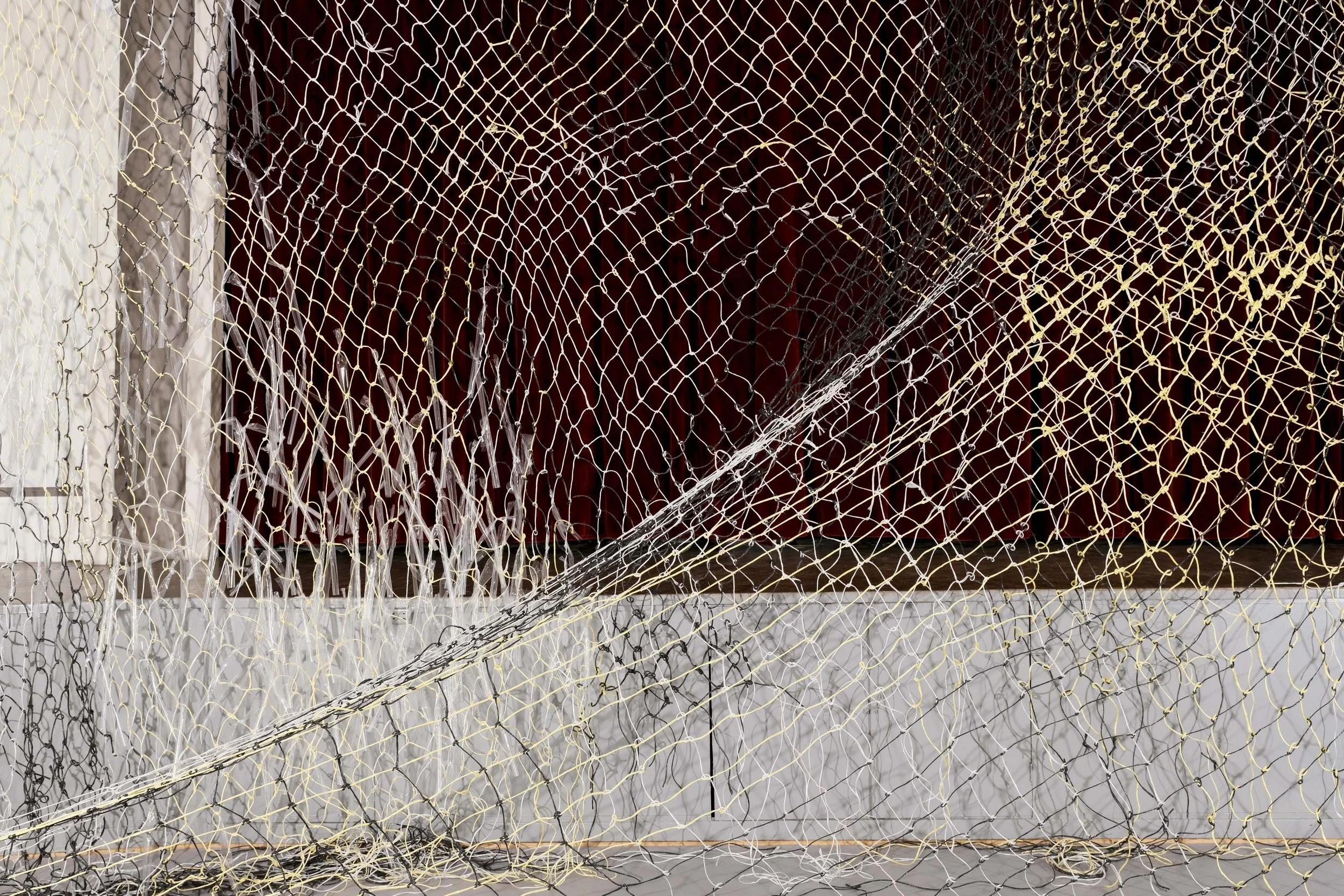    Nettopp Nettverk   : Time Bent, Bodø, 2025, detalj. Foto:    Dan Mariner    /    NŌUA   