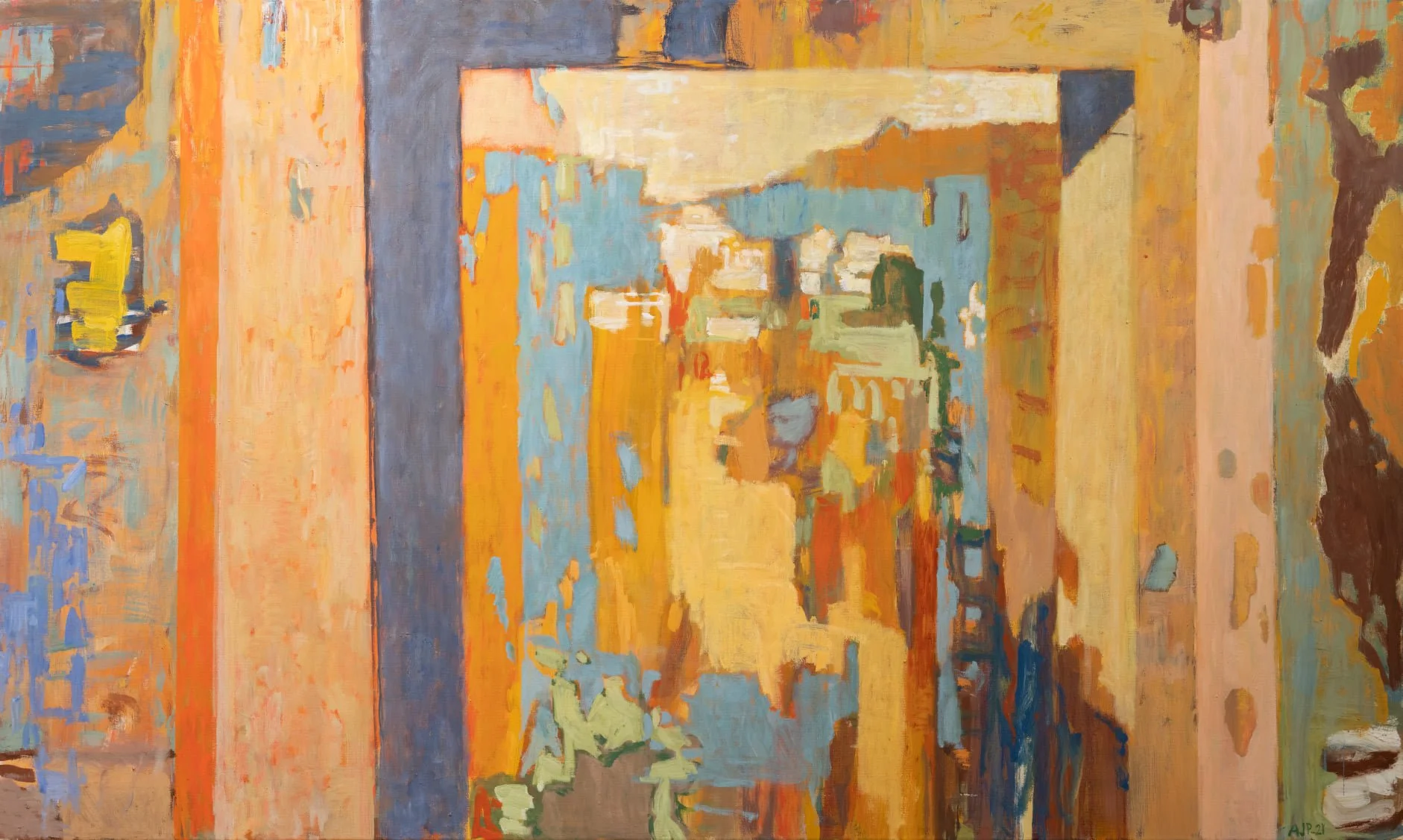   "Rural View" av Arvid Pettersen. Innkjøpt av    Griegsamlingen   .    