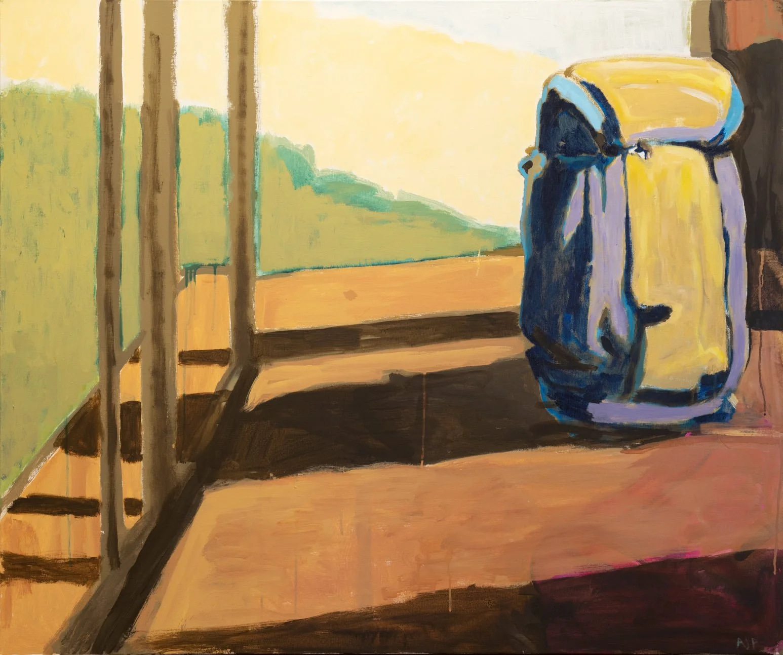   "Travellogue for Containers I" (2021) av Arvid Pettersen.  