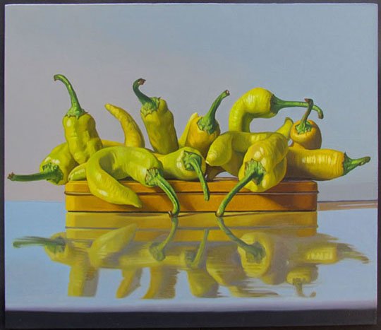  Yellow on Yellow Oil on Panel / Framed 12” x 14” 2022 $3,900 