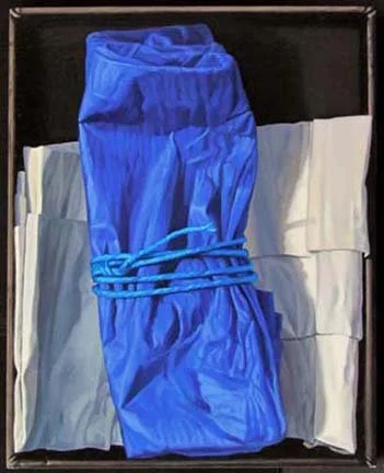  Etude / Dream in Blue Oil on Wood Panel 8 3/4’ x 7’ 2022 $1,250  