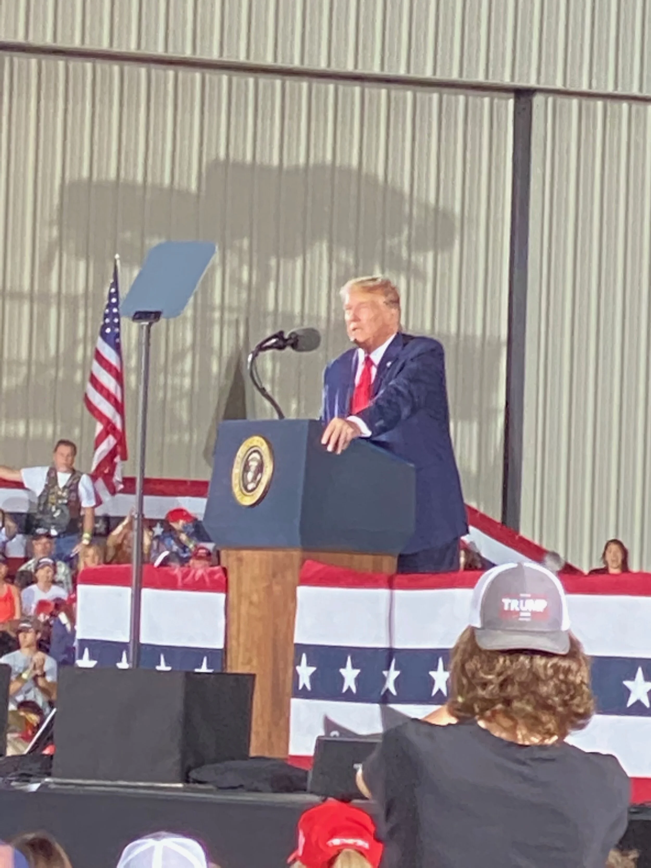 Thousands attend President Trump's Macon rally
