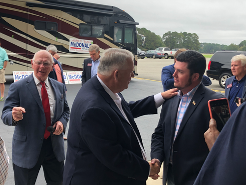 Speaker Ralston stumps for Rep. Rick Williams in the final days of Campaign 2020  