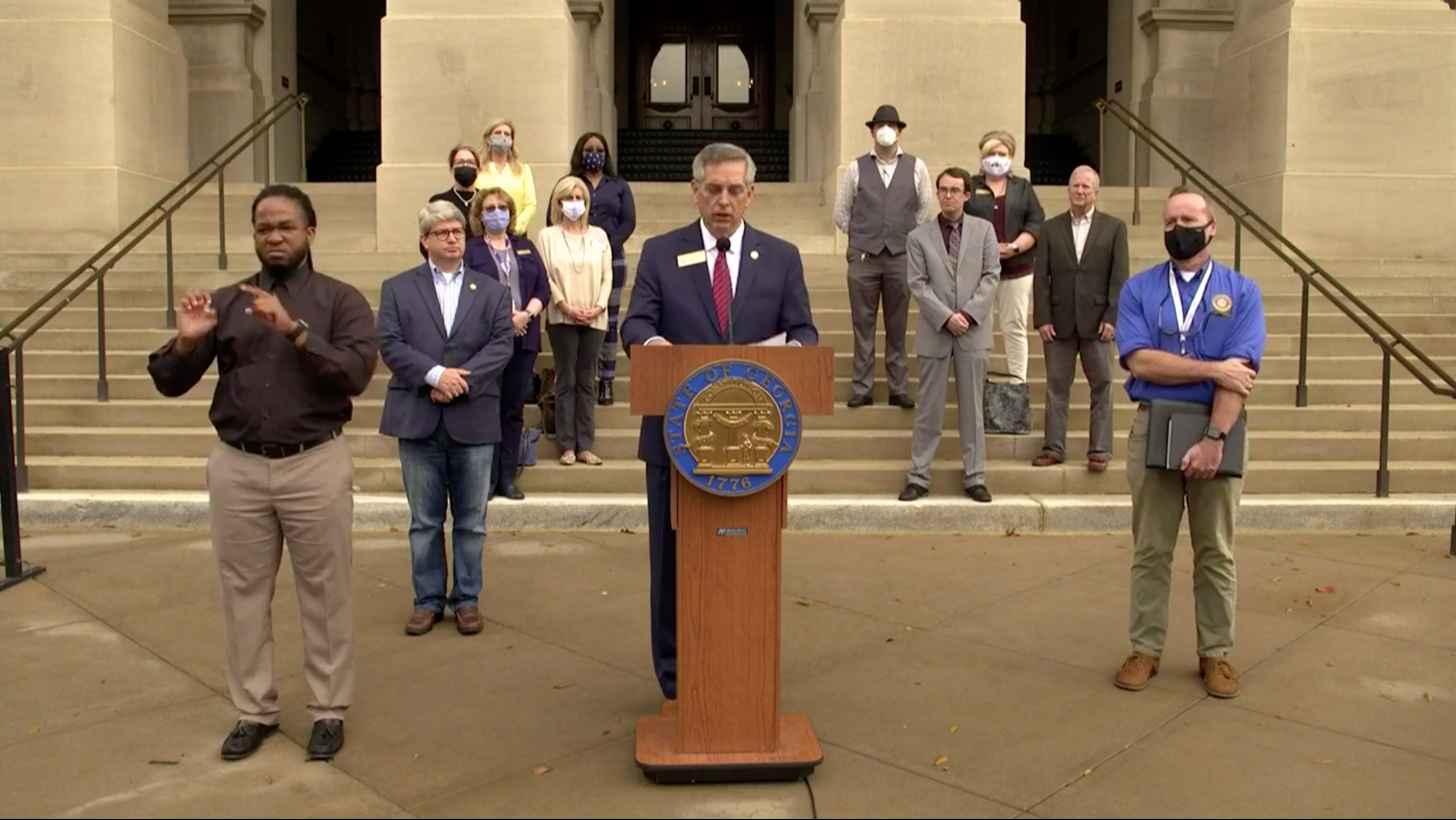 Hand recount ordered in Georgia's presidential race