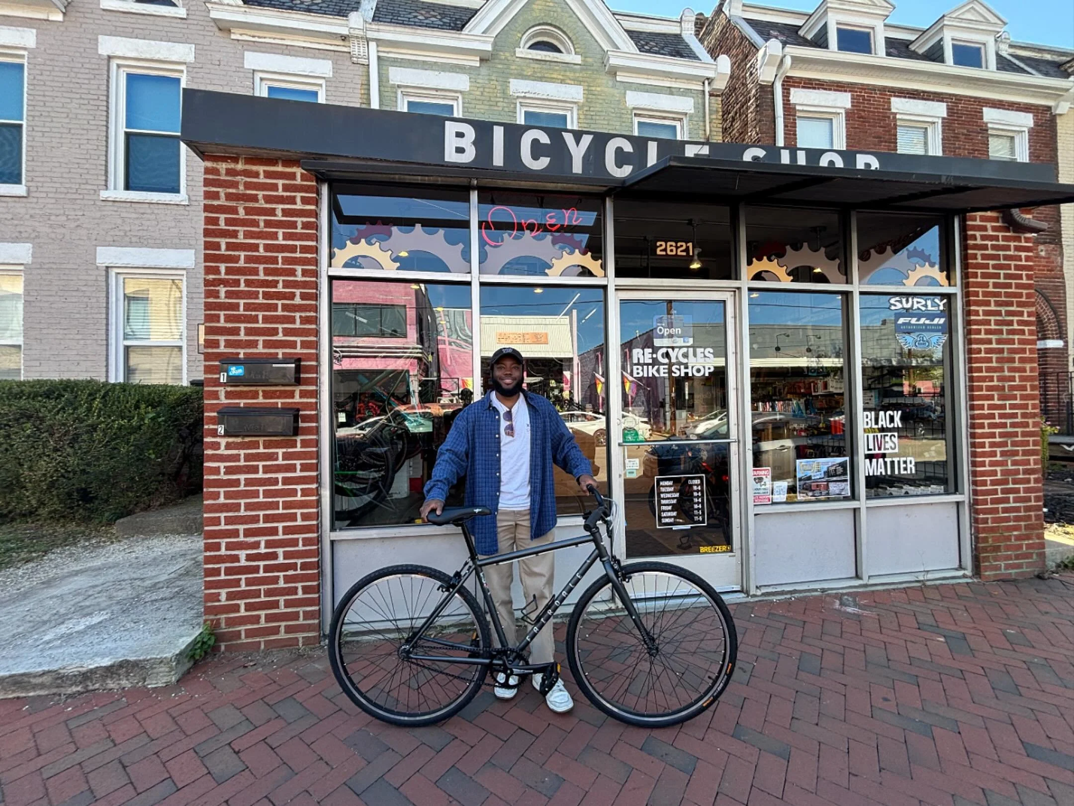 Another Happy #newbikeday y’all! It’s almost sweater weather π§£come get a bike! We got bikes for everyBody! Have fun, be safe and ride bikes! #ridebikes #bikezen #rvabike