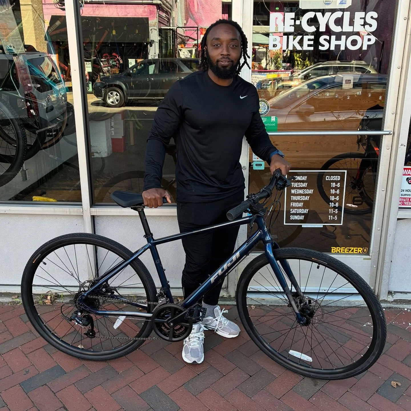 This weather is perfect for #newbikeday!!! Come by and talk to us about what you want to do. We can help you find the right bike for your needs. Thanks James, have fun out there!