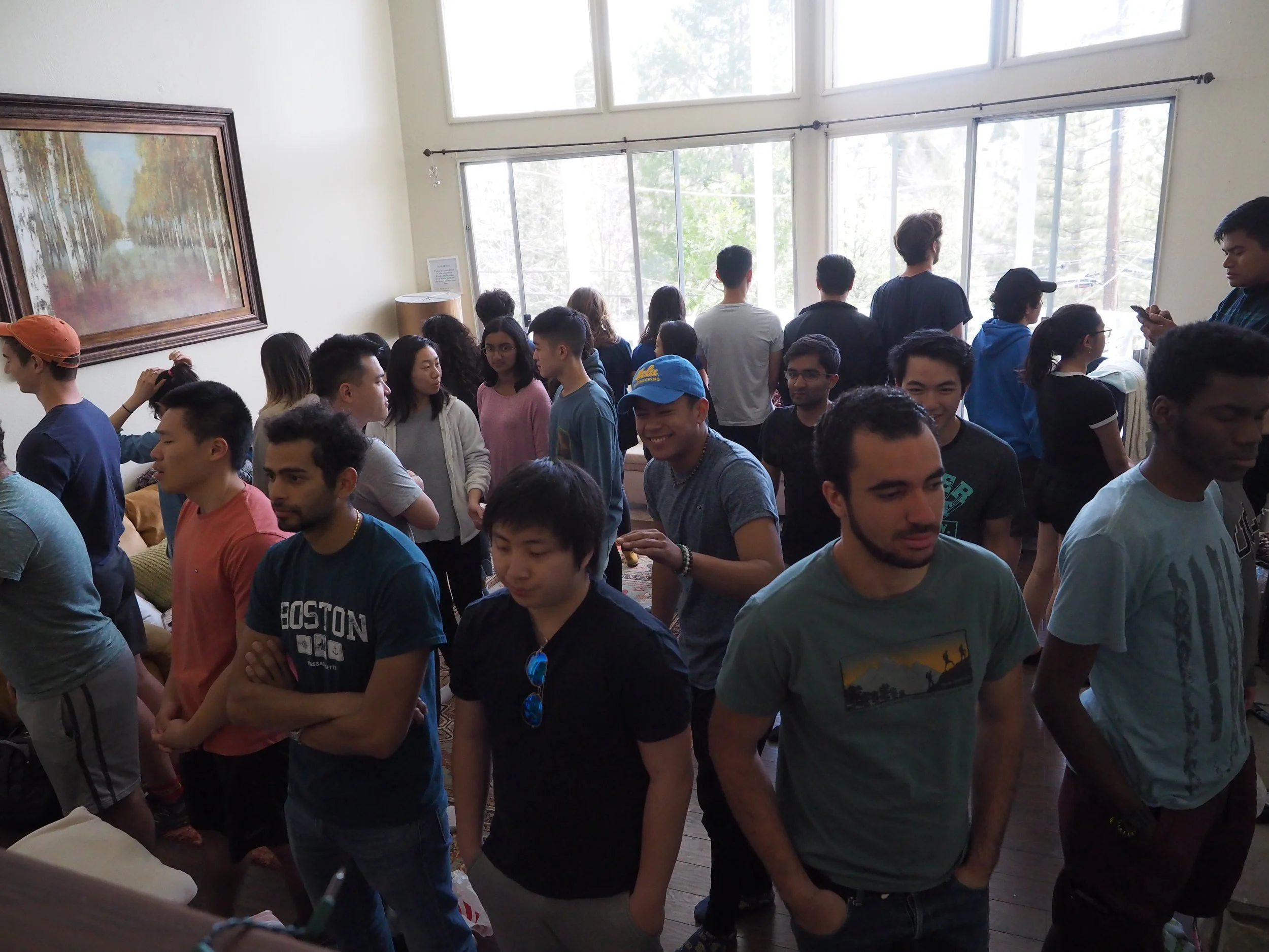 Bonding activities at retreat!