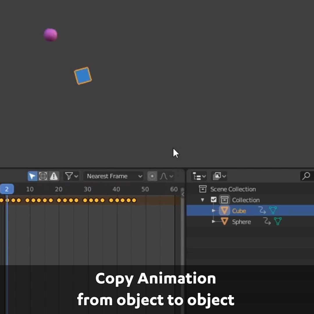 Blender Secrets - animation from one object to another — Secrets