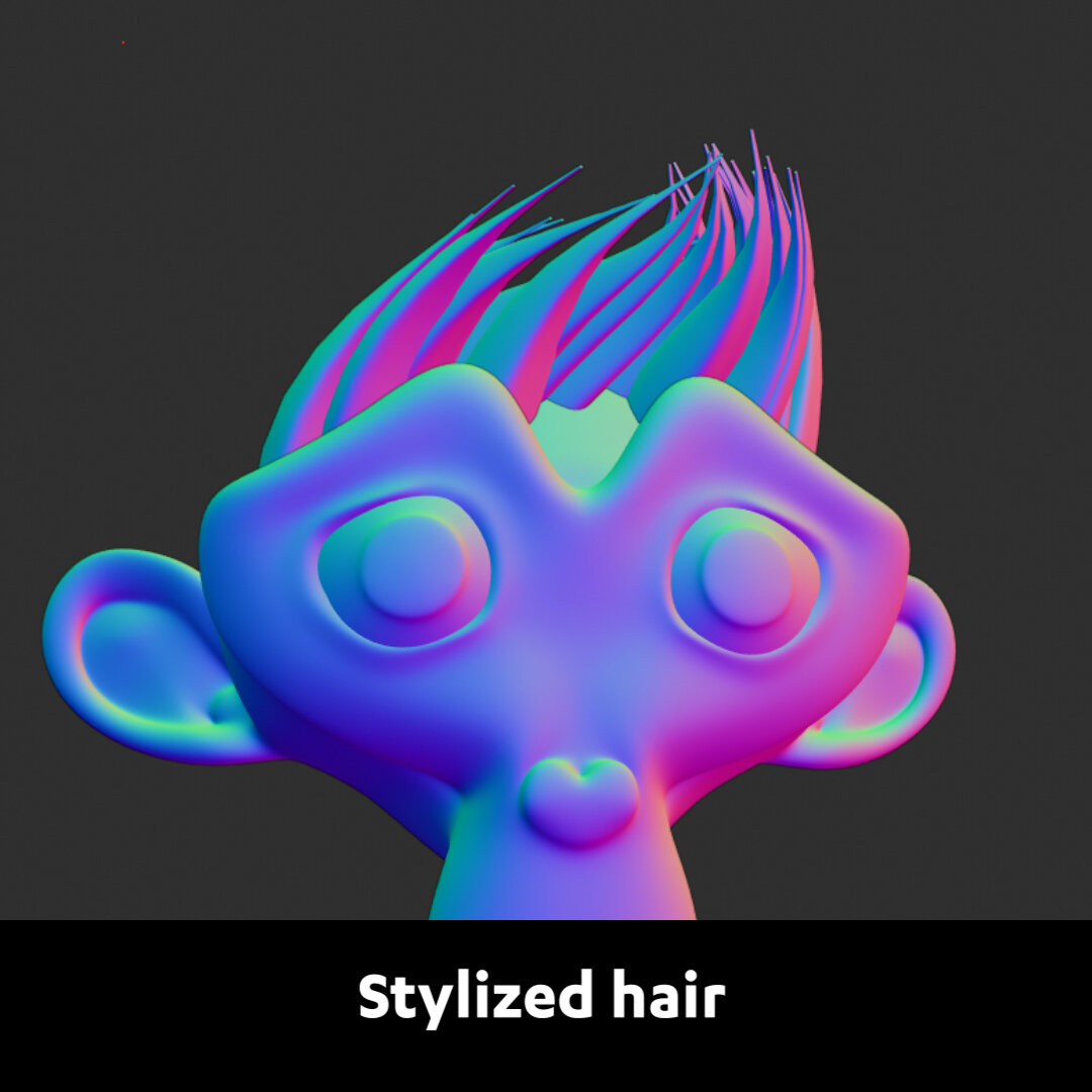 How to model stylized hair in Blender — Blender Secrets