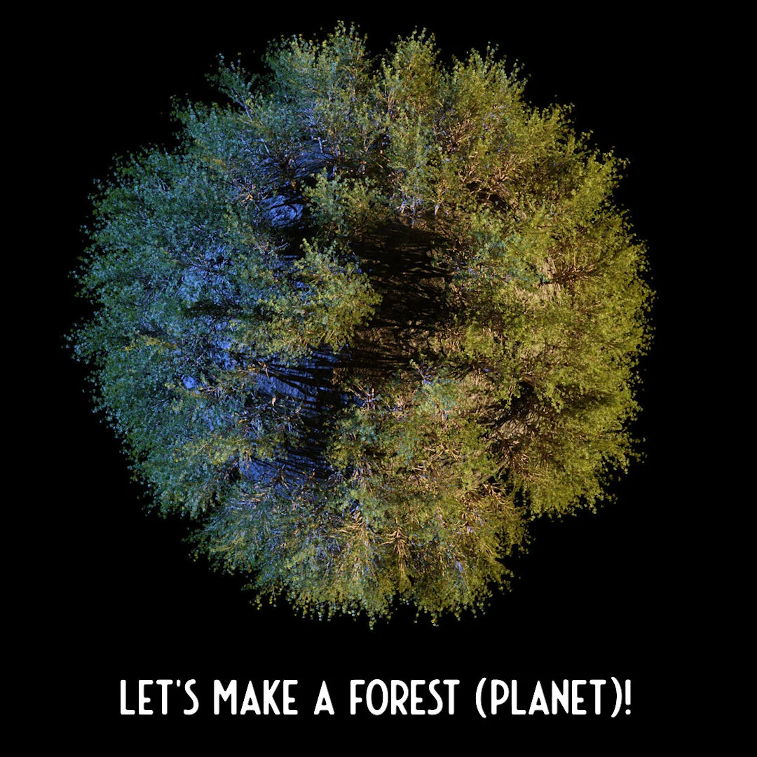 Blender Secrets - Tiny Forest Planet