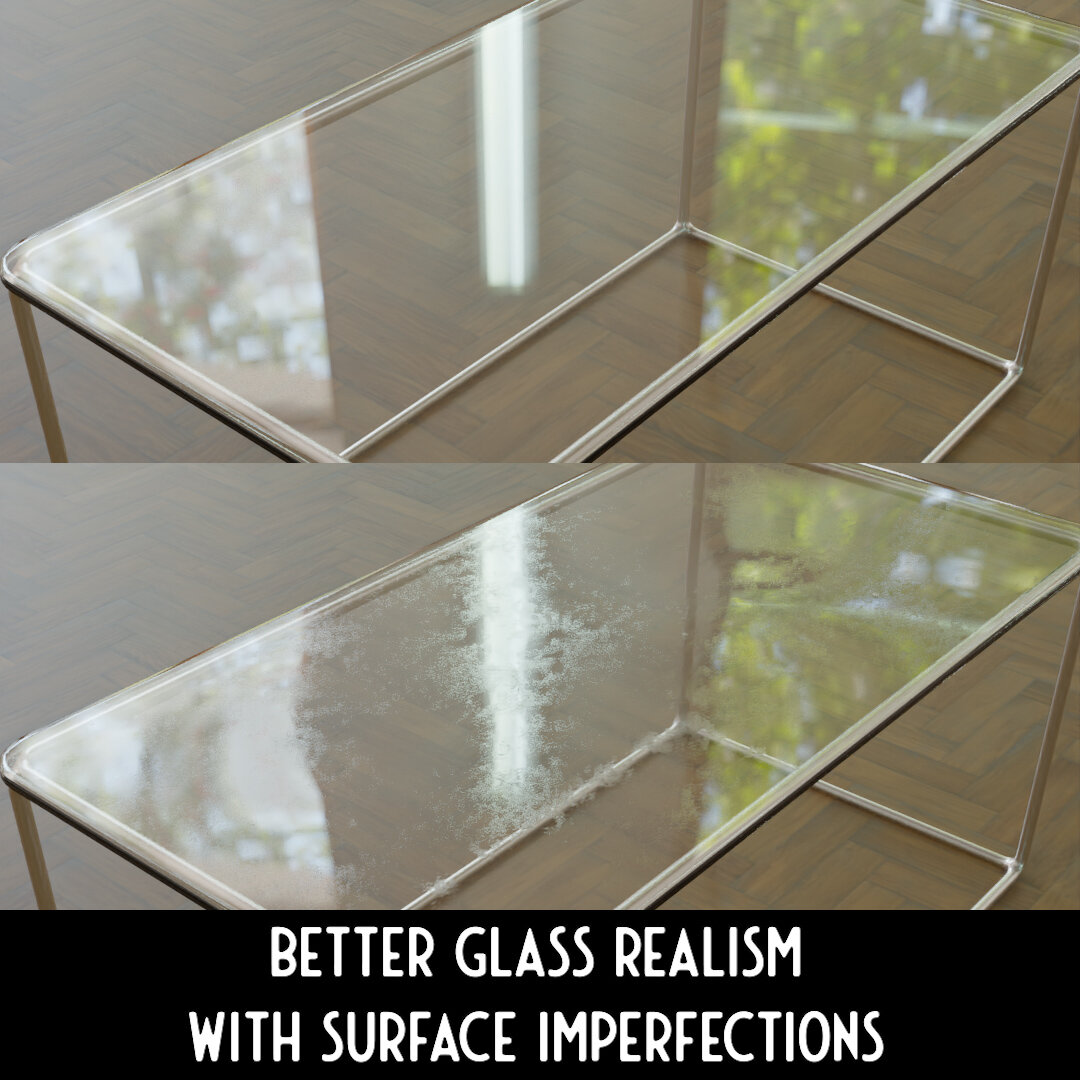 Create GLASS TEXTURES with IMPERFECTIONS! Complete Guide
