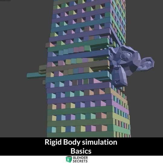Rigid Body Basics Blender Secrets Rigid Body Basics Blender Secrets