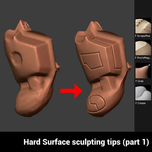 Sculpting Quick Start (Pinch, Scrape and Crease)