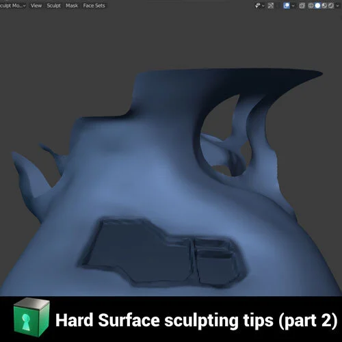 Hard Surface Sculpting tips part 2 (Masking and Mesh Filter)
