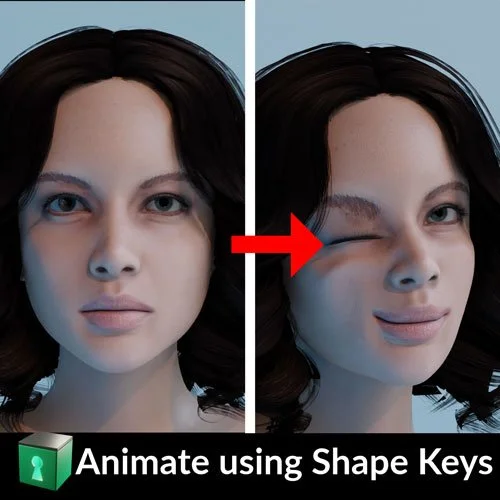 Shape Key Basics for Character Animations